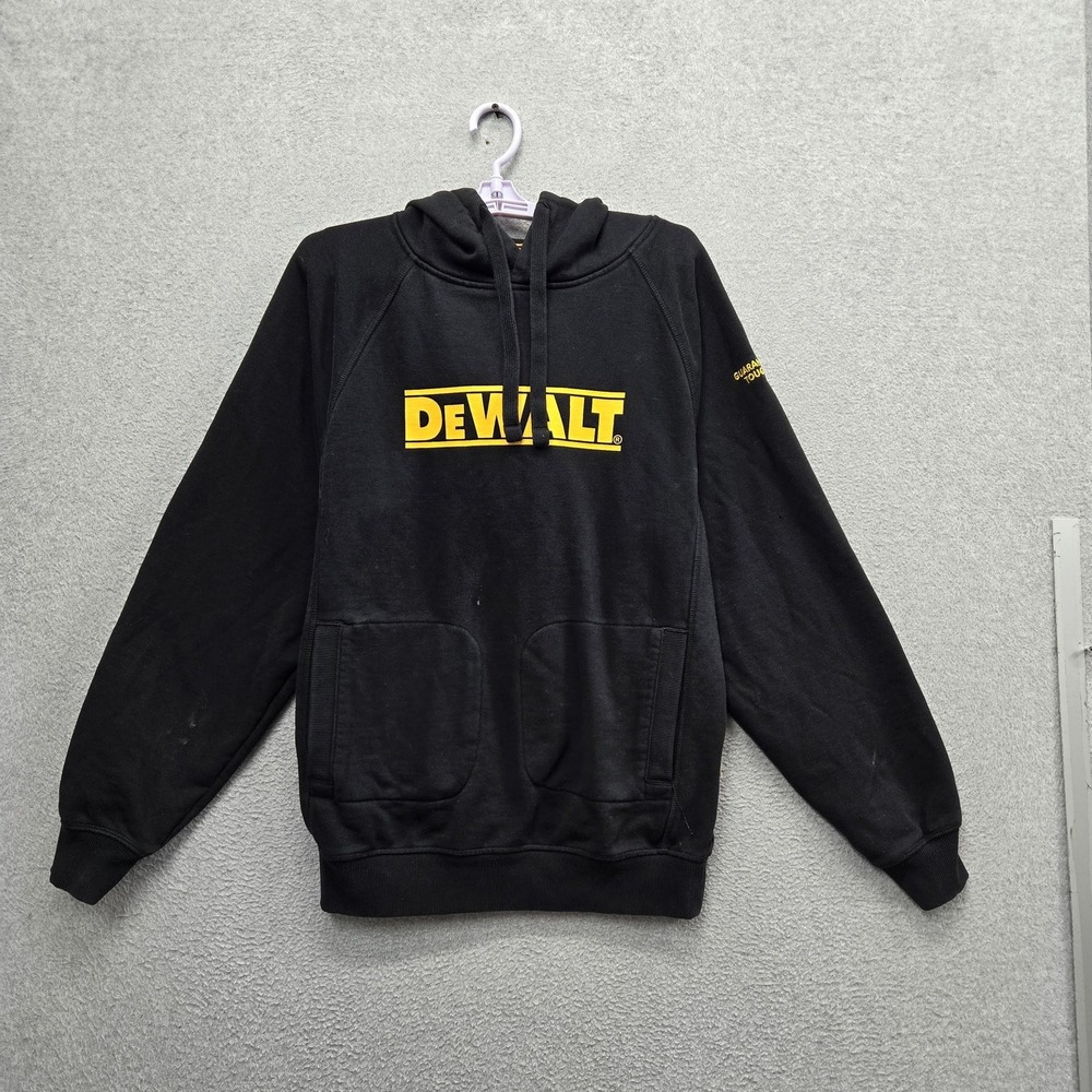 Dewalt Men Hoodie M Black Fleece DXWW5007S Heavy Duty READ